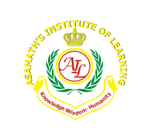 Asamath's Institute of Learning — official crest: Knowledge, Wisdom, Humanity